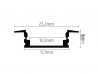 2m led profile recessed 1 (1)
